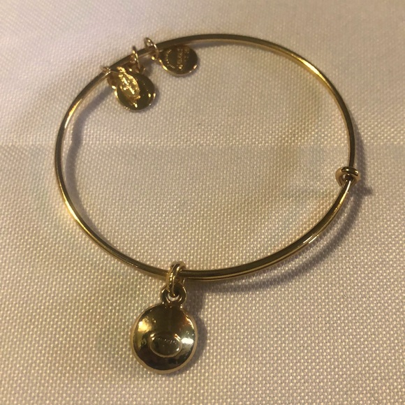 Alex and Ani Gold May Emerald Birthstone - Picture 4 of 5